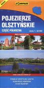 Pojezierze olsztyńskie część północna skala 1:50000. Autor: praca zbiorowa. Dadada.pl Okładka książki Pojezierze olsztyńskie część północna skala 1:50000