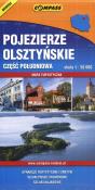 Pojezierze olsztyńskie część południowa skala 1:50000. Autor: praca zbiorowa. Dadada.pl Okładka książki Pojezierze olsztyńskie część południowa skala 1:50000