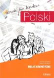 Polski krok po kroku Tablice gramatyczne. Autor: Stempek Iwona, Stelmach Anna. Dadada.pl Okładka książki Polski krok po kroku Tablice gramatyczne