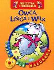 Okładka książki Przeczytaj i pokoloruj. Bajka..Owca, lisica i wilk
