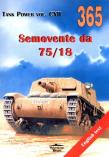 Semovente da 75/18. Tank Power vol. CXII 365. Autor: Janusz Ledwoch. Dadada.pl Okładka książki Semovente da 75/18. Tank Power vol. CXII 365