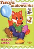 Okładka książki Twoja malowanka - Wesoły lisek PASJA