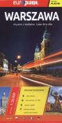 Okładka książki Warszawa Europilot plan miasta