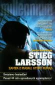 Zamek z piasku, który runął br. Autor: Stieg Larsson. Dadada.pl Okładka książki Zamek z piasku, który runął br