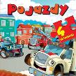4 układanki - Pojazdy. Autor: Anna Wiśniewska (red.). Dadada.pl Okładka książki 4 układanki - Pojazdy