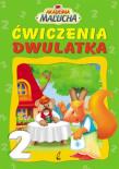 Akademia malucha. Ćwiczenia dwulatka. Autor: Wydawnictwo Wilga. Dadada.pl Okładka książki Akademia malucha. Ćwiczenia dwulatka