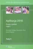 Okładka książki Aplikacja 2010. Prawo cywilne. Część 1