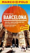 Barcelona Przewodnik Marco Polo z atlasem miasta. Autor: Dorothea Massmann. Dadada.pl Okładka książki Barcelona Przewodnik Marco Polo z atlasem miasta