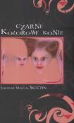 Czarne kolorowe konie. Autor: Skoczeń Jarosław Mikołaj. Dadada.pl Okładka książki Czarne kolorowe konie