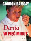 Dania w pięć minut. Autor: Gordon Ramsay. Dadada.pl Okładka książki Dania w pięć minut