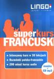 Francuski Superkurs. Autor: Katarzyna Węzowska. Dadada.pl Okładka książki Francuski Superkurs
