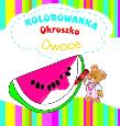 Okładka książki Kolorowanka Okruszka - Owoce