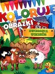 Koloruję obrazki. Zwierzęta wiejskie. Autor: praca zbiorowa. Dadada.pl Okładka książki Koloruję obrazki. Zwierzęta wiejskie