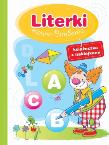 Okładka książki Literki klauna Bimboma. Książeczka z naklejkami