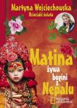 Matina żywa bogini z Nepalu. Autor: Martyna Wojciechowska. Dadada.pl Okładka książki Matina żywa bogini z Nepalu