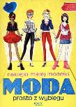 Naklejki małej modelki. Moda prosto z wybiegu. Autor: Opracowanie zbiorowe. Dadada.pl Okładka książki Naklejki małej modelki. Moda prosto z wybiegu