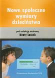 Okładka książki Nowe społeczne wymiary dzieciństwa