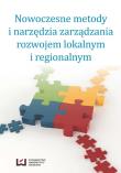 Nowoczesne metody i narzędzia zarządzania rozwojem lokalnym i regionalnym. Autor: Aleksandra Nowakowska (red.). Dadada.pl Okładka książki Nowoczesne metody i narzędzia zarządzania rozwojem lokalnym i regionalnym