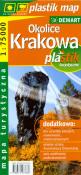 Okładka książki Okolice Krakowa. Mapa turystyczna w skali 1:75 000
