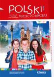 POLSKI krok po kroku - junior 1. Autor: Stempek Iwona, Kucharska Paulina, Grudzień Małgorzata. Dadada.pl Okładka książki POLSKI krok po kroku - junior 1