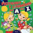 Przygody z literkami od A do Z. Autor: Dorota Skwark. Dadada.pl Okładka książki Przygody z literkami od A do Z