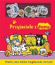 Okładka książki Przyjaciele z domu - Stwórz...magnesowe obrazki