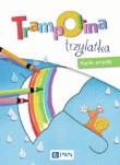 Trampolina trzylatka Kącik artysty. Autor: Izabela Jaźwińska, Kosecka Magdalena. Dadada.pl Okładka książki Trampolina trzylatka Kącik artysty
