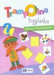Trampolina trzylatka Zabawy z Trampolinkiem. Autor: Izabela Jaźwińska, Kosecka Magdalena. Dadada.pl Okładka książki Trampolina trzylatka Zabawy z Trampolinkiem