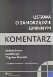 Okładka książki Ustawa o samorządzie gminnym. Komentarz