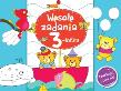 Wesołe zadania 3-latka. Naklejaj i baw się!. Autor: Joanna Myjak (ilustr.). Dadada.pl Okładka książki Wesołe zadania 3-latka. Naklejaj i baw się!