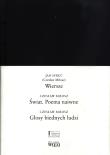 Okładka książki Wiersze. Świat. Poema naiwne. Głosy biednych ludzi Tom I – IV