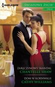 Zaręczynowy skandal /Dom w Kornwalii. Autor: Shaw Chantelle, Williams Cathy. Dadada.pl Okładka książki Zaręczynowy skandal /Dom w Kornwalii