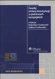 Okładka książki Zasady zmiany konstytucji w państwach europejskich