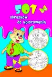 501 obrazków do kolorowania. Autor: Walczak-Kowalska Maja. Dadada.pl Okładka książki 501 obrazków do kolorowania