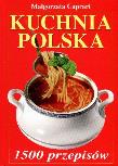 Kuchnia polska. Autor: Małgorzata Caprari. Dadada.pl Okładka książki Kuchnia polska
