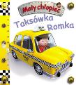 Mały chłopiec - Taksówka Romka. Autor: Beaumont Emilie, Nathalie Belineau. Dadada.pl Okładka książki Mały chłopiec - Taksówka Romka