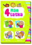 Okładka książki Mam 4 latka. Zgaduj, naklejaj, rysuj, maluj