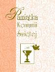 Okładka książki Pamiątka Komunii Świętej TW
