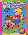 Pokoloruj obrazki. Autor: Anna Wiśniewska (red.). Dadada.pl Okładka książki Pokoloruj obrazki