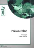 Prawo rolne. Autor: Pązik Adam, Zieliński Łukasz. Dadada.pl Okładka książki Prawo rolne