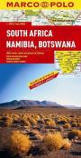 Okładka książki RPA, Namibia, Botswana. Mapa Marco Polo w skali 1:2 000 000