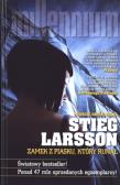 Zamek z piasku, który runął tw. Autor: Stieg Larsson. Dadada.pl Okładka książki Zamek z piasku, który runął tw
