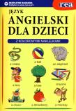 Angielski dla dzieci. Z kolorowymi naklejkami. Autor: Gabrielle Smith-Dluha, Veronika Moravkova, Steve Pavlina. Dadada.pl Okładka książki Angielski dla dzieci. Z kolorowymi naklejkami