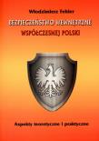 Bezpieczeństwo wewnętrzne współczesnej Polski. Autor: Fehler Włodzimierz. Dadada.pl Okładka książki Bezpieczeństwo wewnętrzne współczesnej Polski
