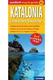 Comfort!map&guide Katalonia, Costa Brava 2w1. Autor:   Praca zbiorowa. Dadada.pl Okładka książki Comfort!map&guide Katalonia, Costa Brava 2w1
