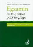Okładka książki Egzamin na tłumacza przysięgłego