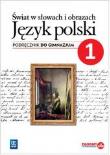 Okładka książki J.Polski GIM 1 Świat w słowach Podr. WSIP