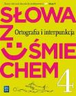 J.Polski SP 4 Słowa z uśmiechem ort. i interp.. Autor: Horwath Ewa. Dadada.pl Okładka książki J.Polski SP 4 Słowa z uśmiechem ort. i interp.