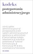Kodeks postępowania administracyjnego. Autor: Lech Krzyżanowski. Dadada.pl Okładka książki Kodeks postępowania administracyjnego