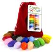 Opakowanie Kredki Crayon Rocks w aksamitnym woreczku 16 kolorów